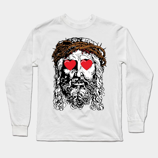 Jesus Loves You Long Sleeve T-Shirt by WALK BY FAITH NOT BY SIGHT